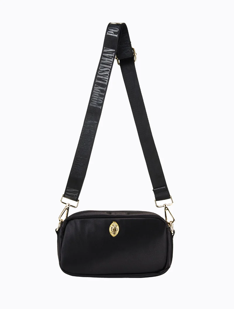 Bobby Bag - Black Satin - Image 3