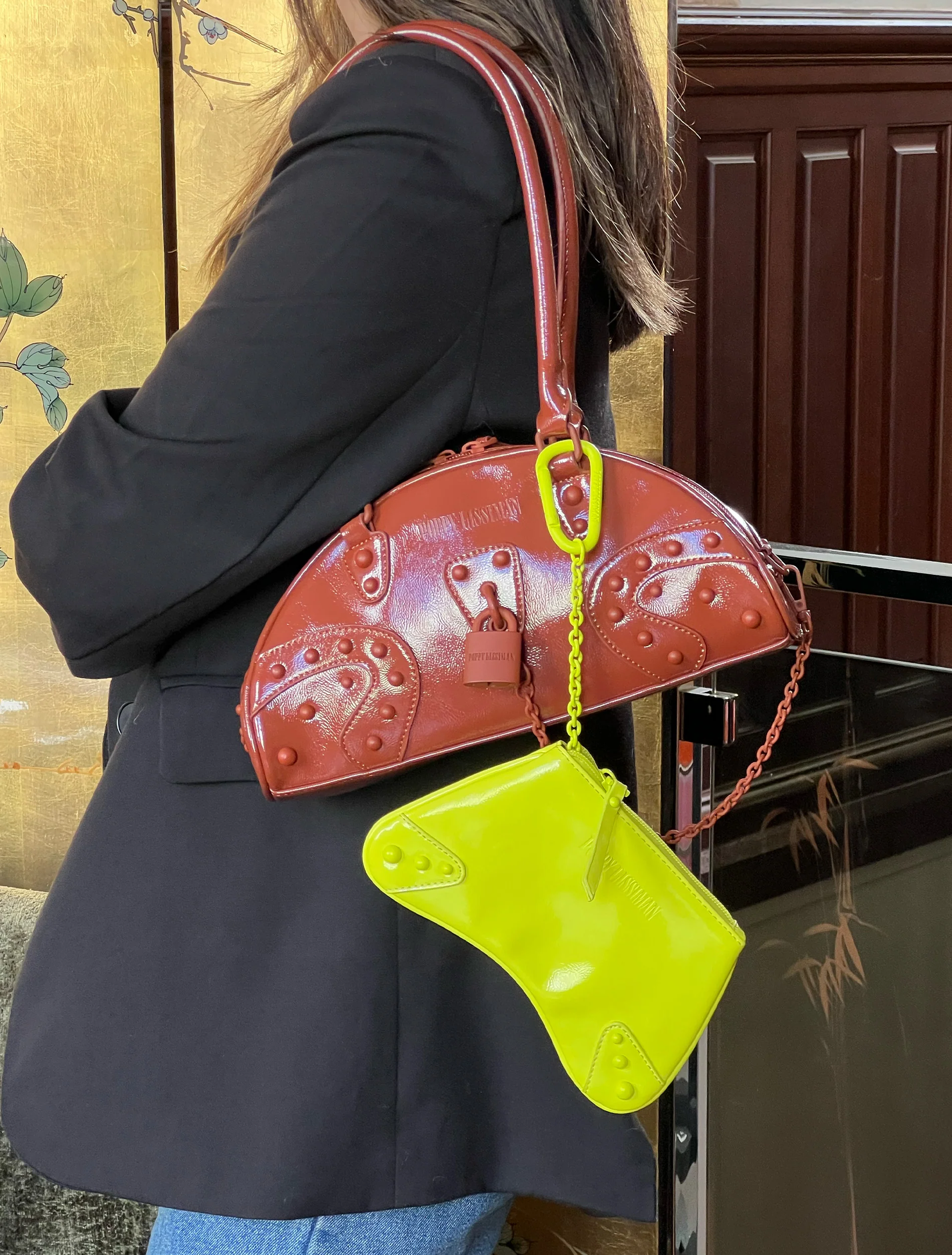 Cosi Coin Purse - Lime - Image 4