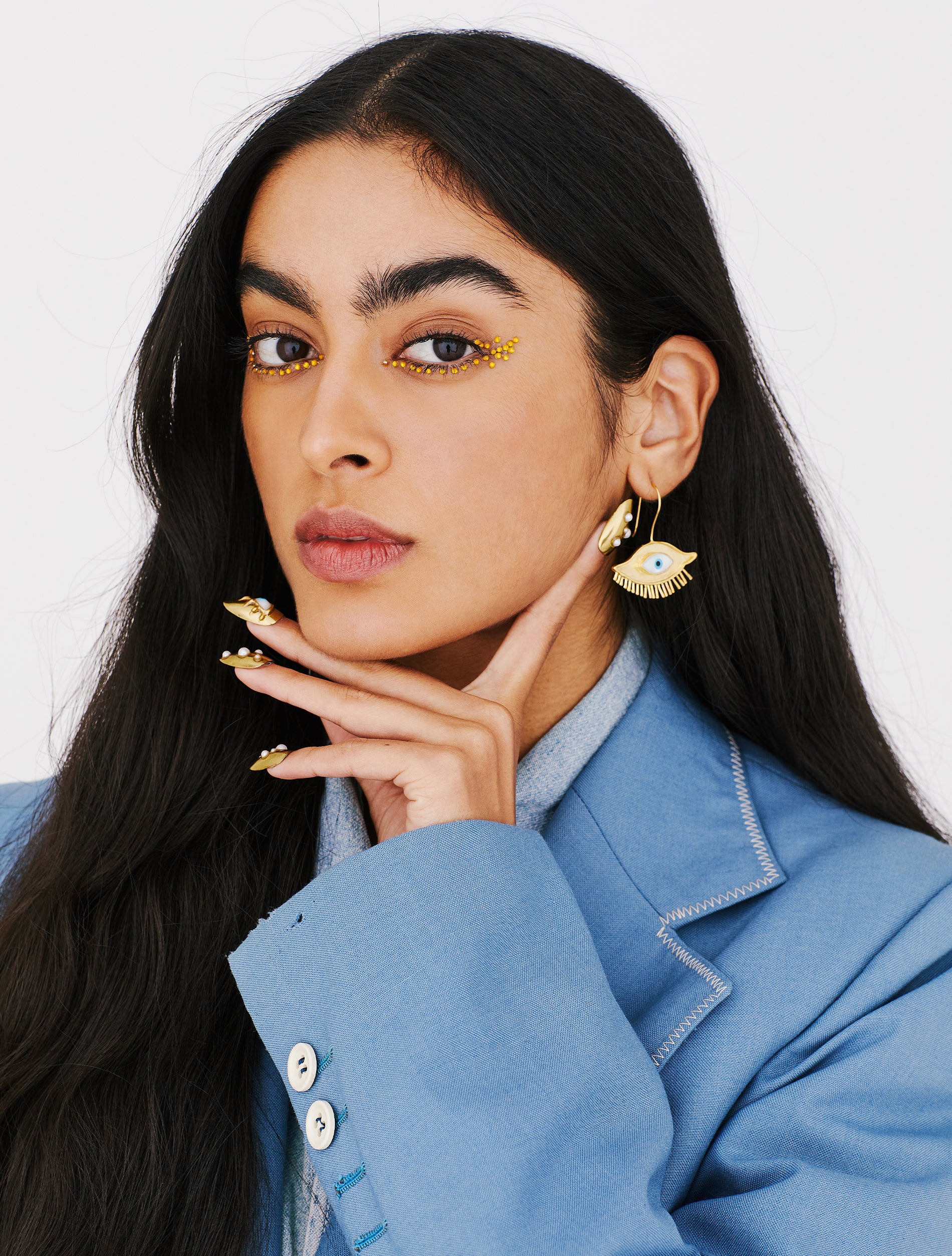 Evil Eye Earrings - 3 - Image 4