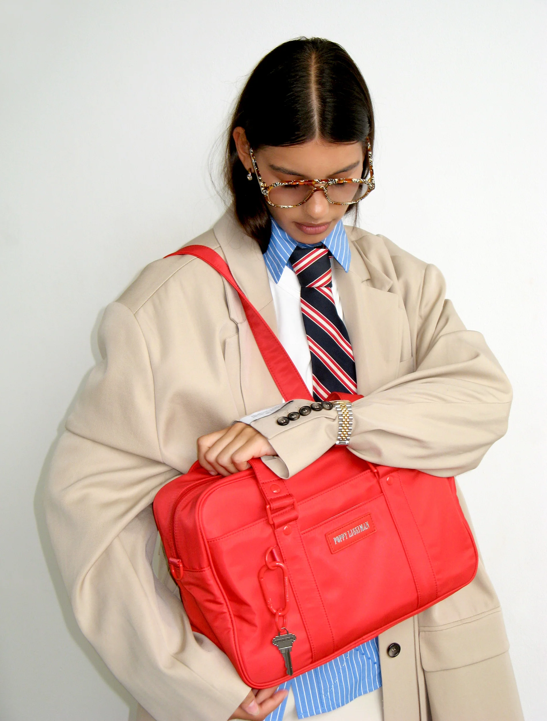 Koko Laptop Bag - Cherry / Smog - Image 9