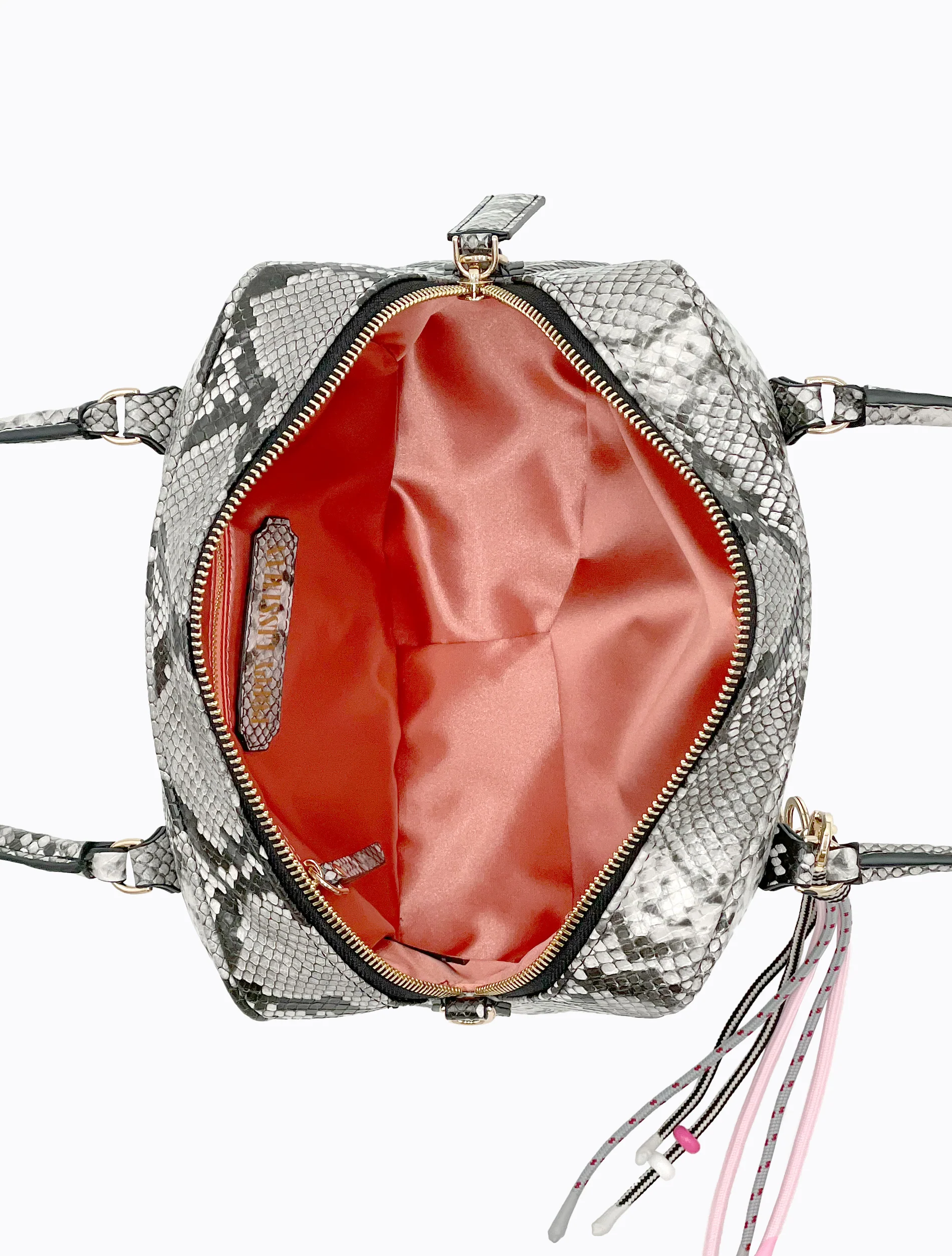 Le Tid Mini Trunk Bag - Grey - Image 4