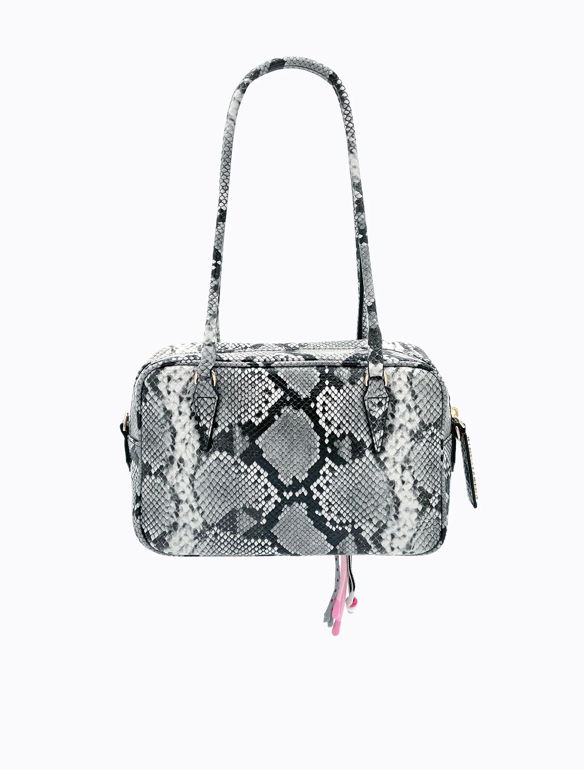 Le Tid Mini Trunk Bag - Grey - Image 5
