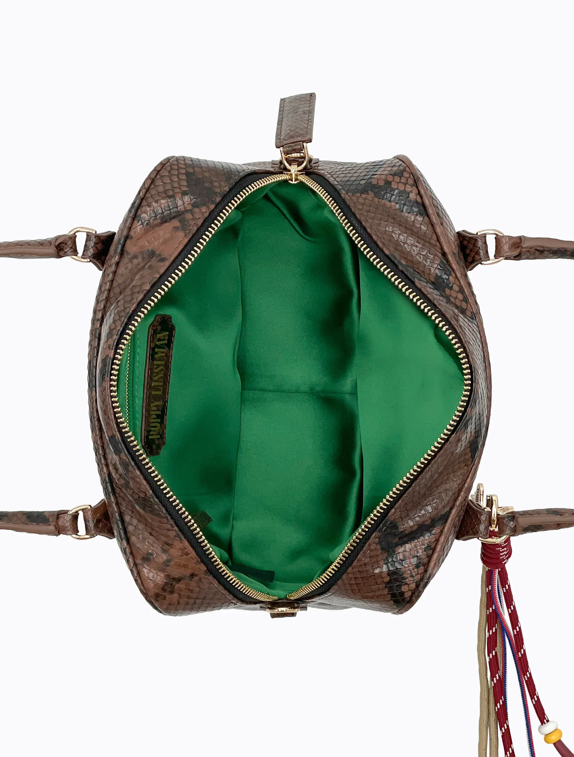 Le Tid Mini Trunk Bag - Tan - Image 4