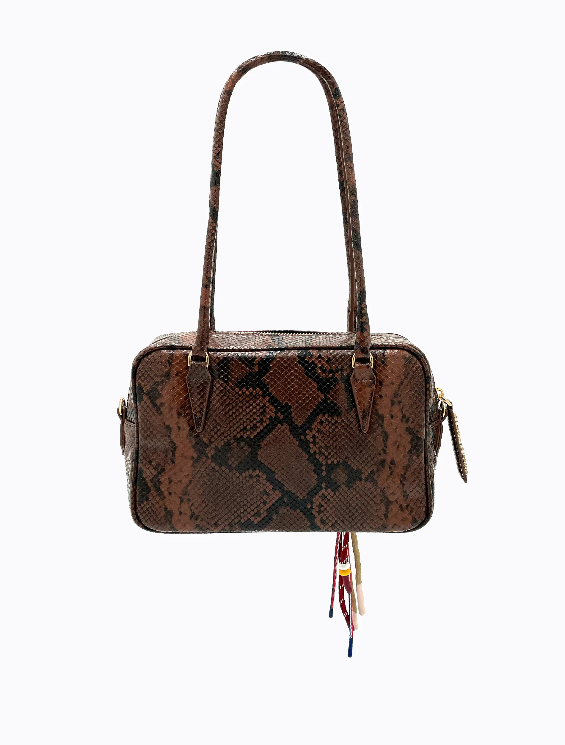 Le Tid Mini Trunk Bag - Tan - Image 5