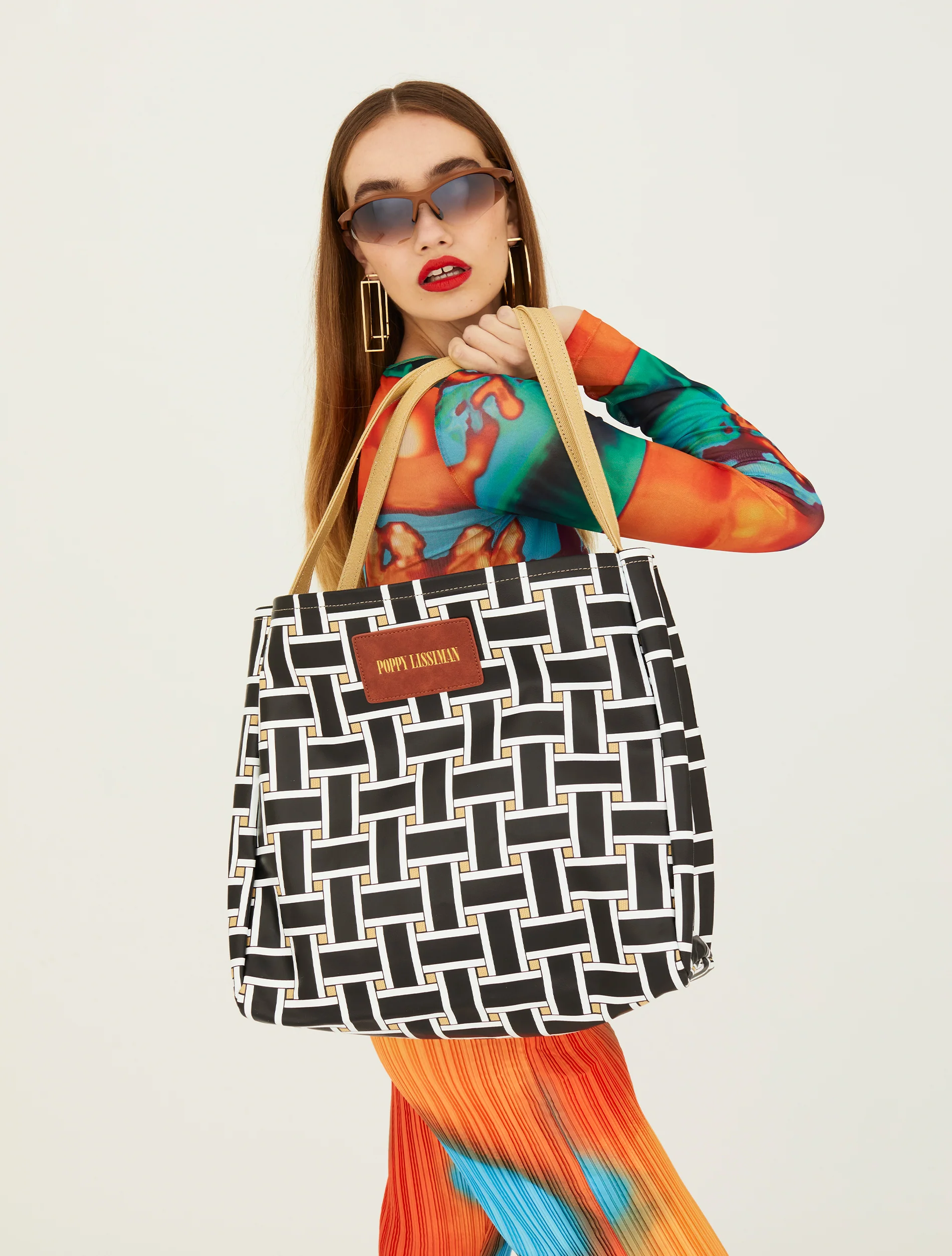 Polanco Tote - Black Weave - Image 6