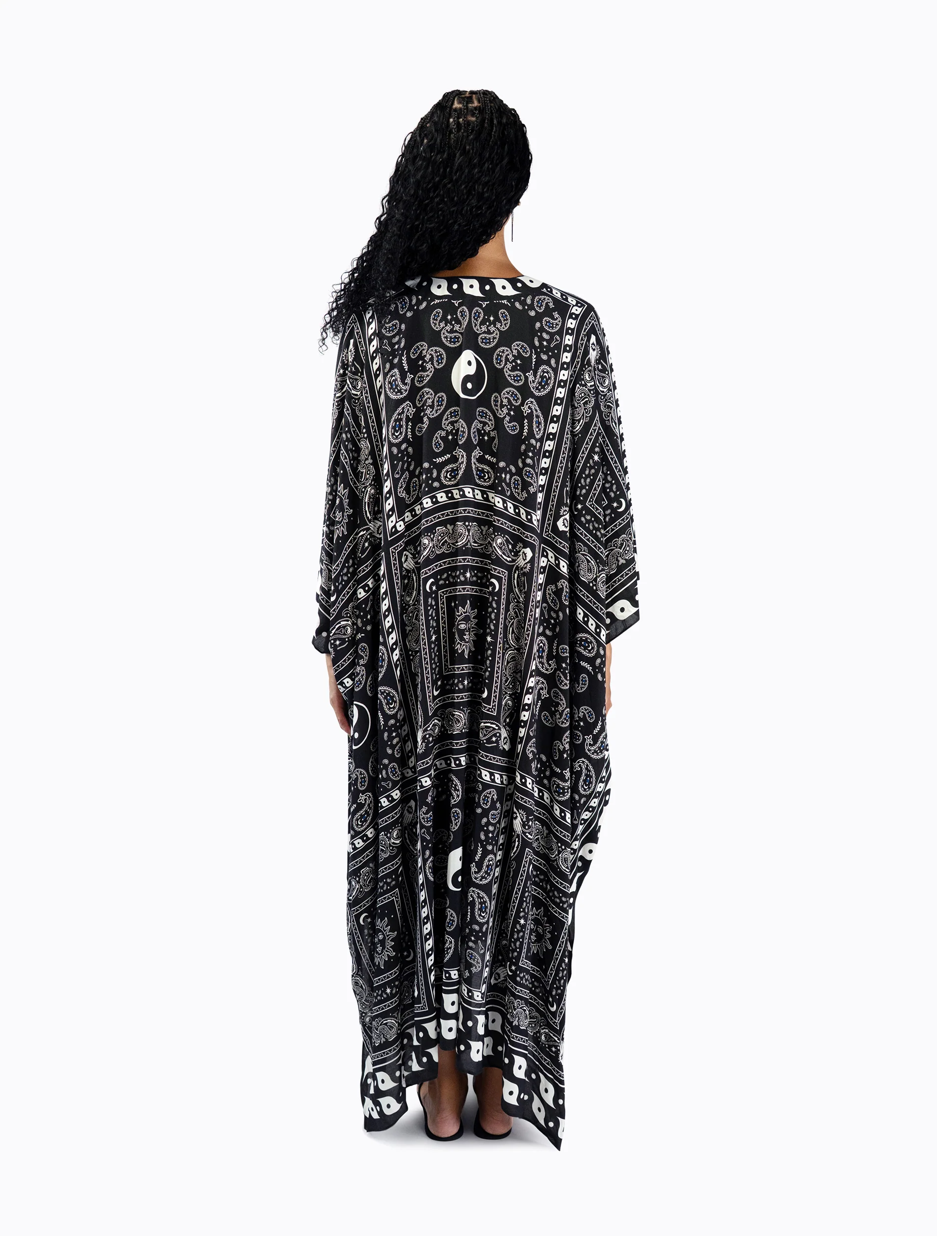 Rafi Kaftan - Black Bandana - Image 3