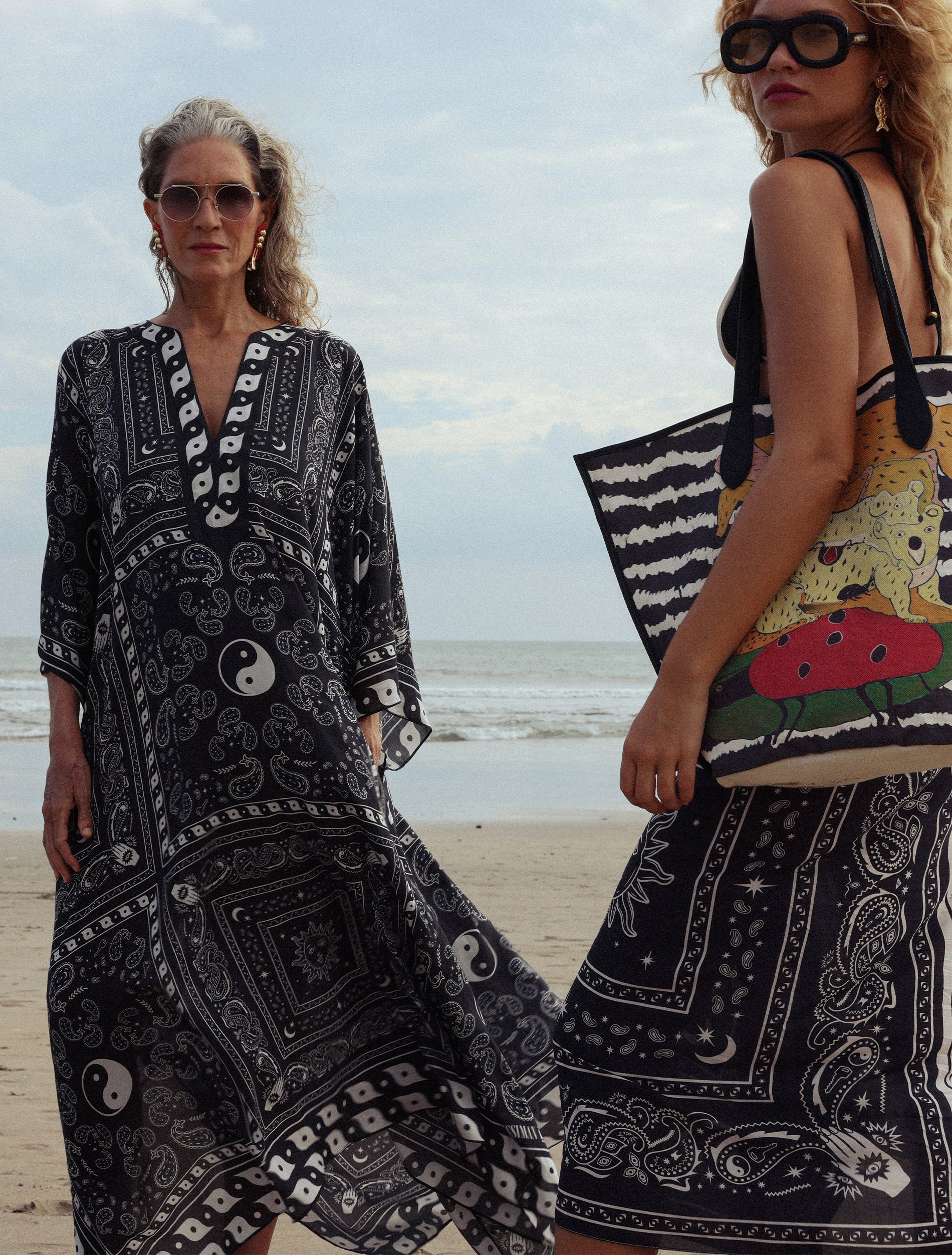 Rafi Kaftan - Black Bandana - Image 7