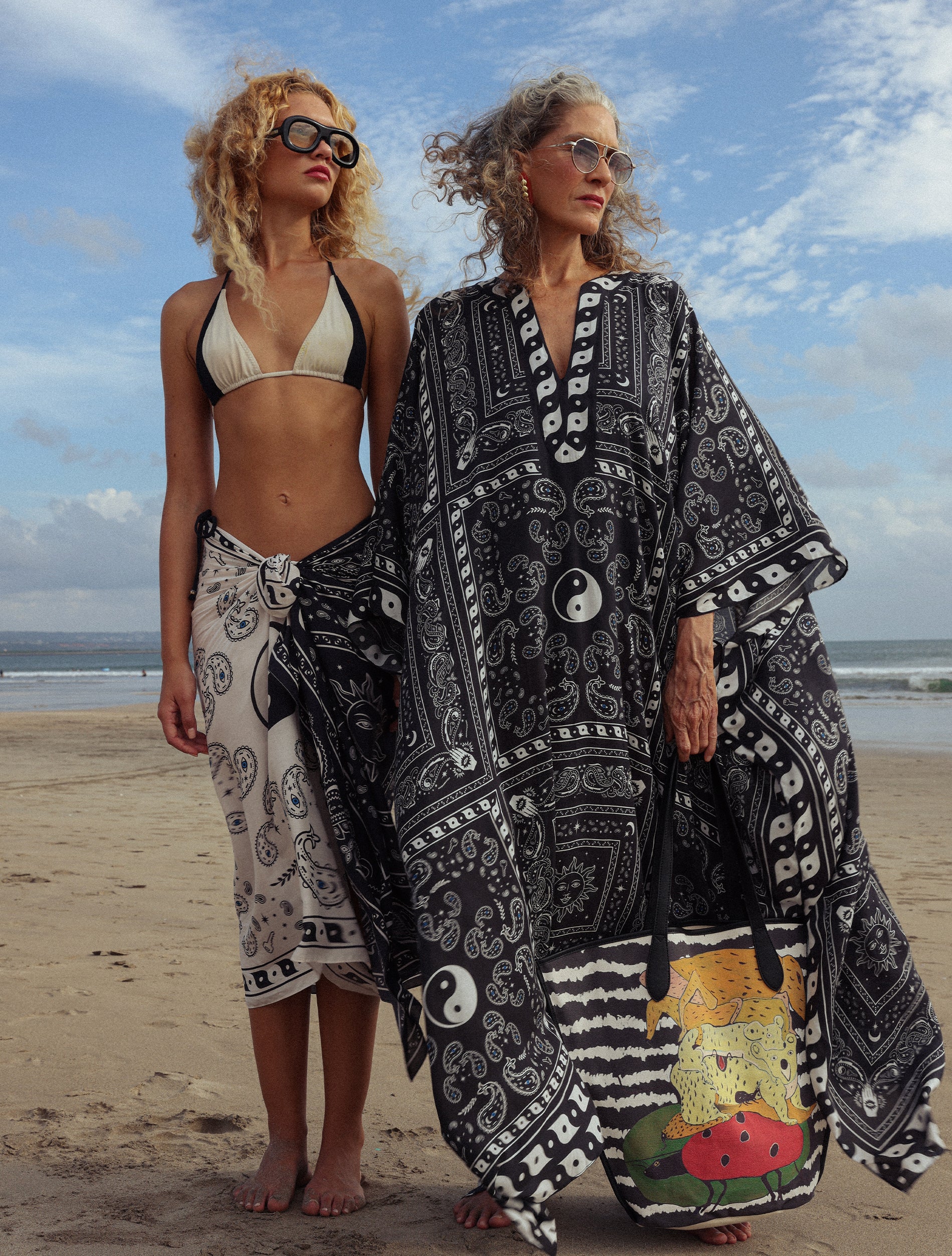 Rafi Kaftan - Black Bandana - Image 8