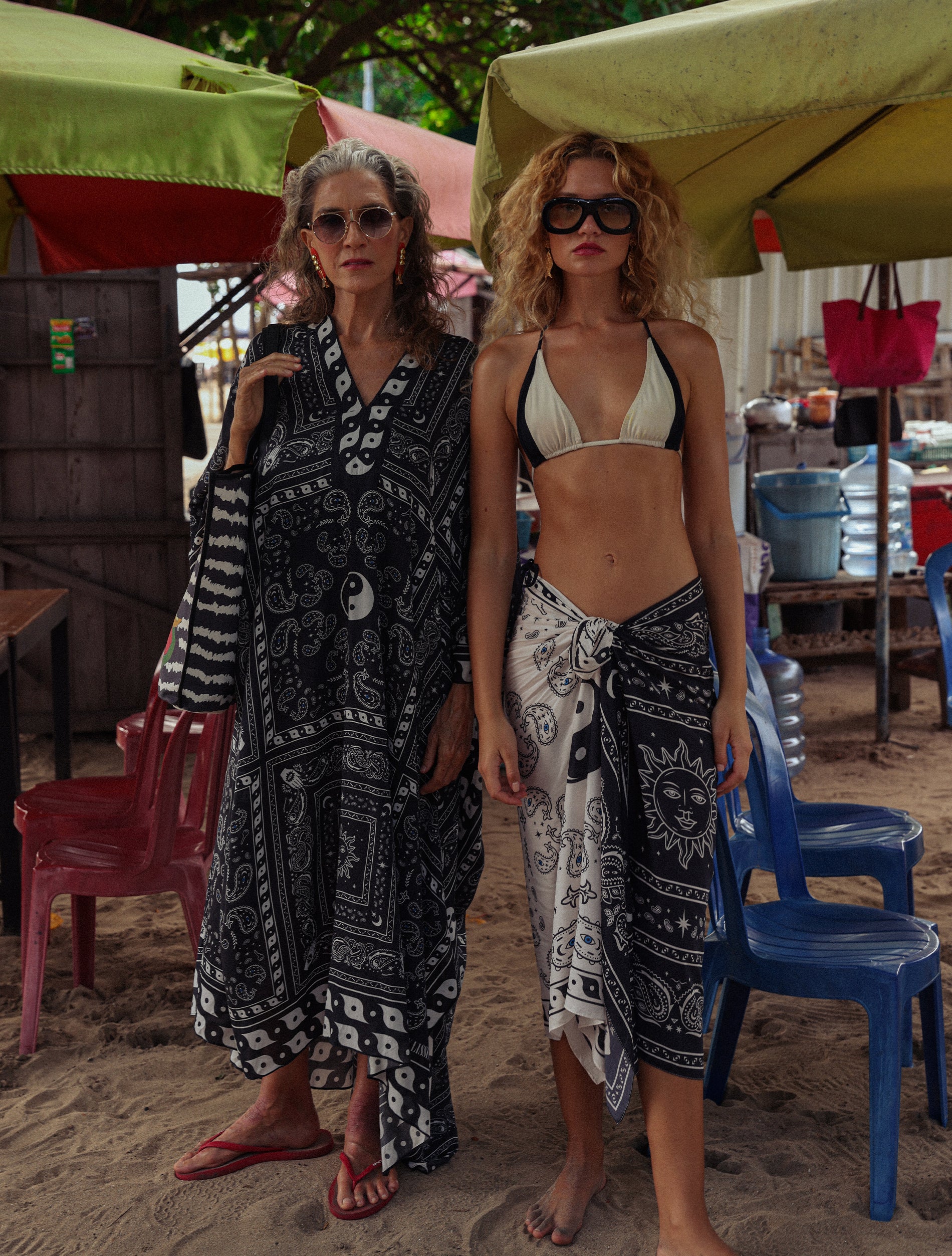 Rafi Kaftan - Black Bandana - Image 9