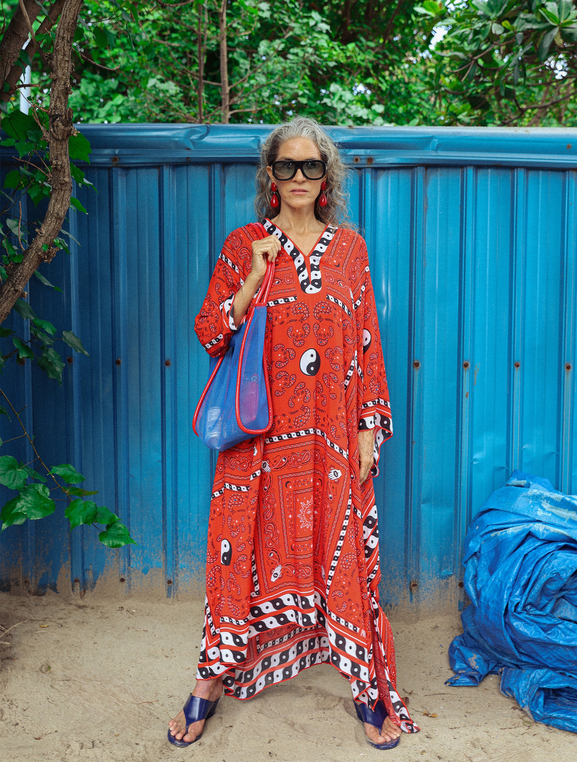 Rafi Kaftan - Red Bandana - Image 10