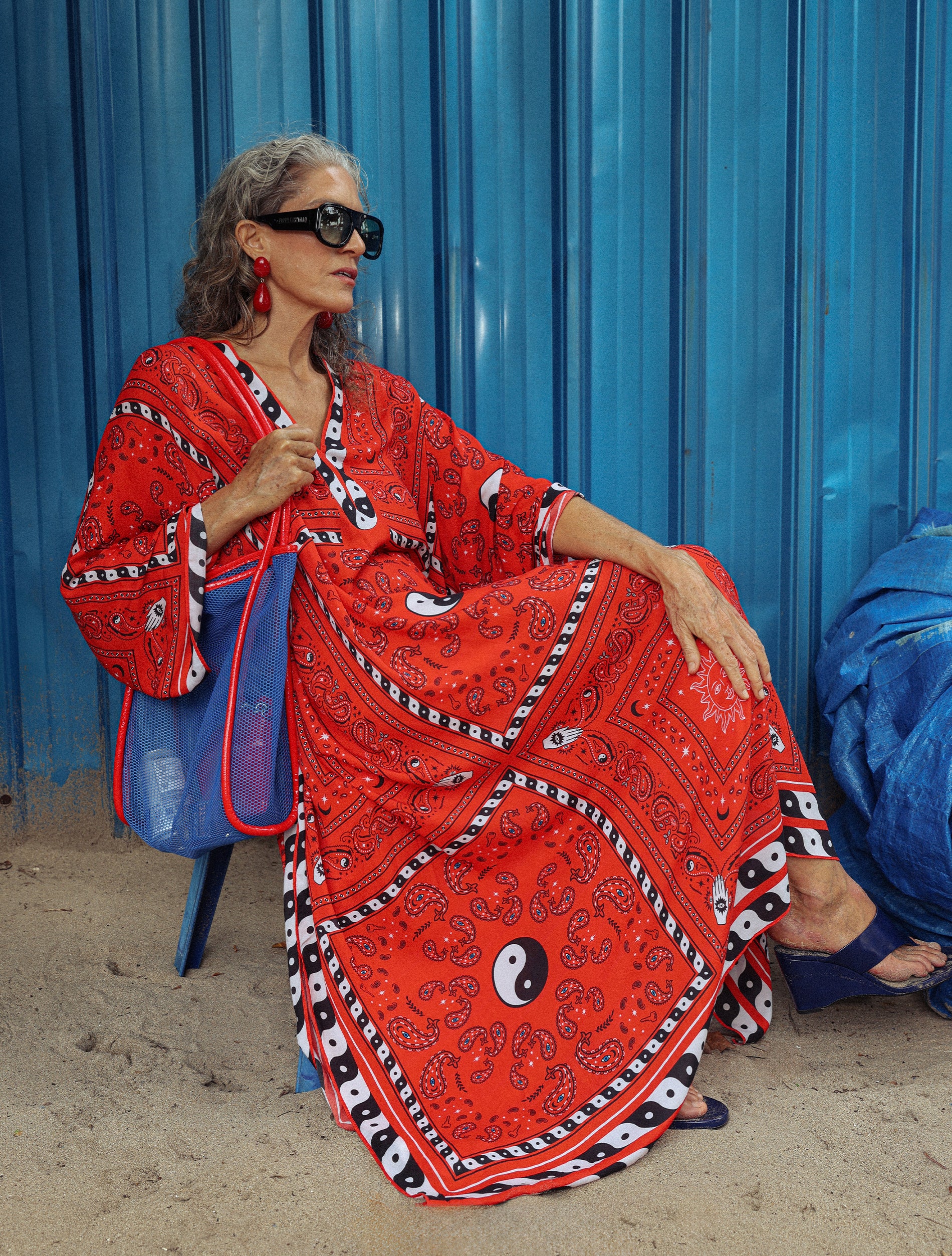 Rafi Kaftan - Red Bandana - Image 11