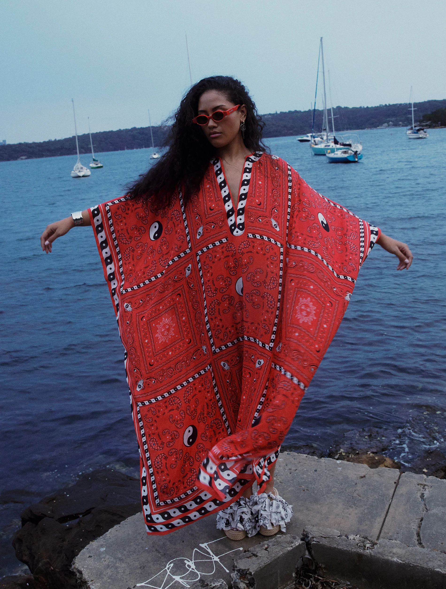 Rafi Kaftan - Red Bandana - Image 5