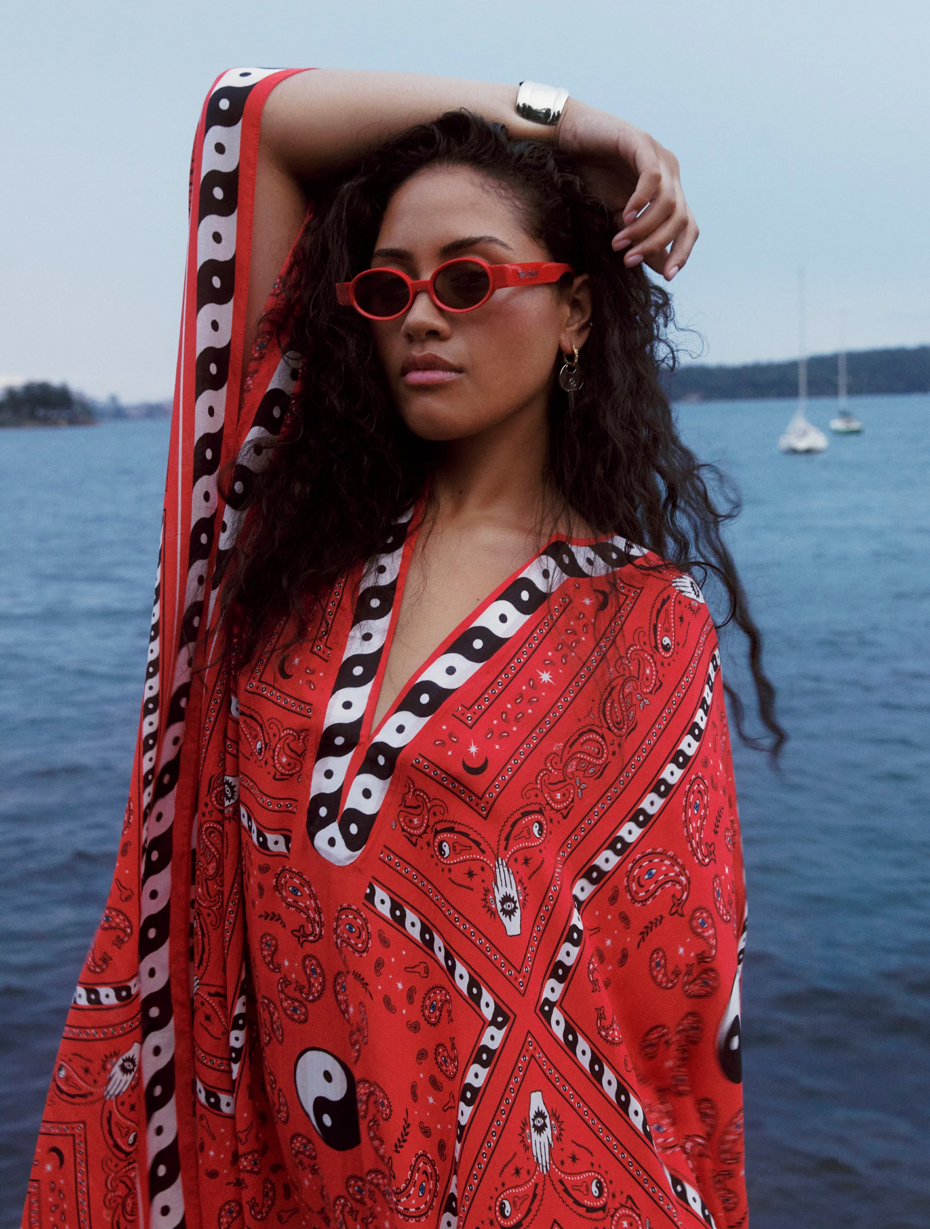 Rafi Kaftan - Red Bandana - Image 6