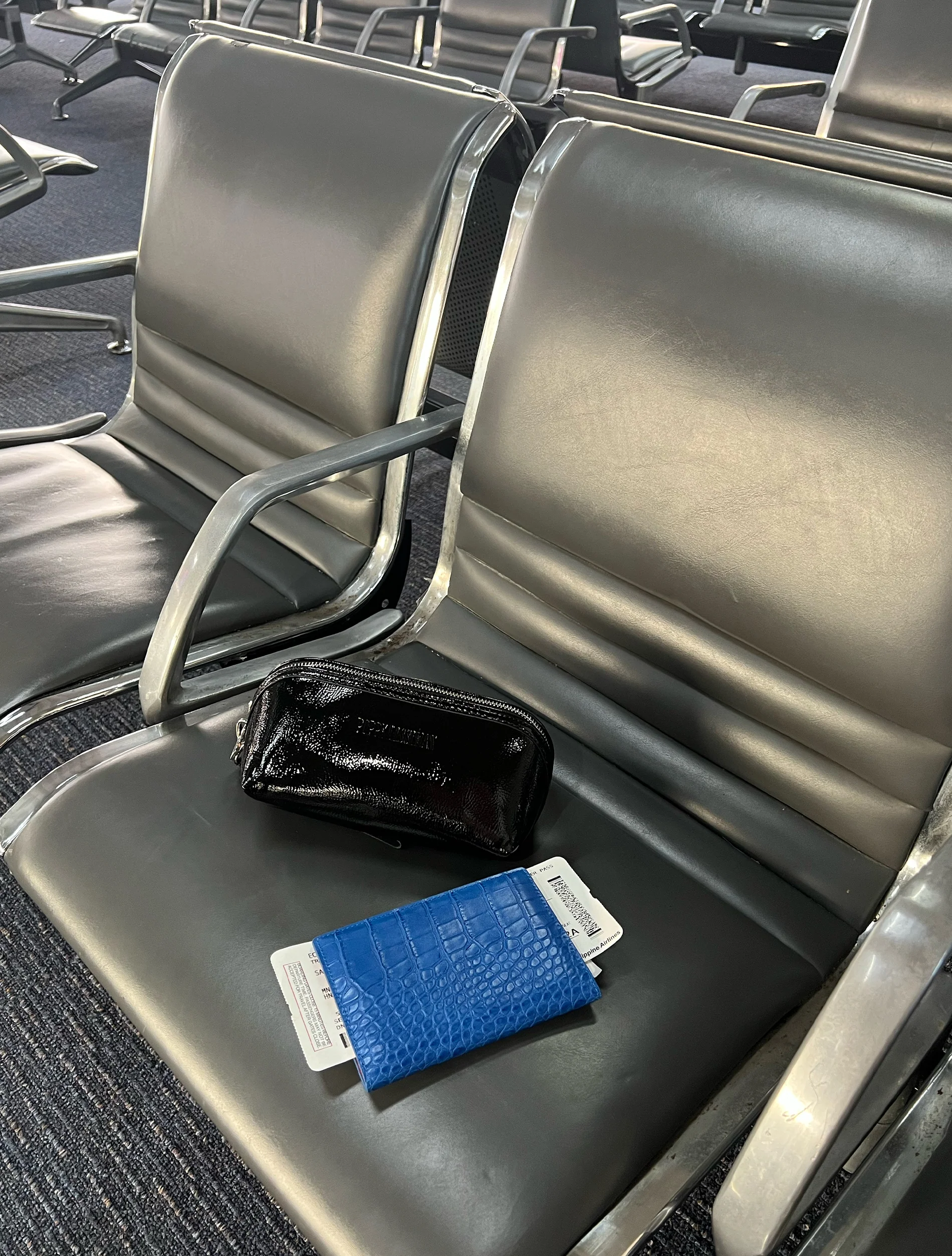 Skip Passport Holder - Electric Blue - Image 3