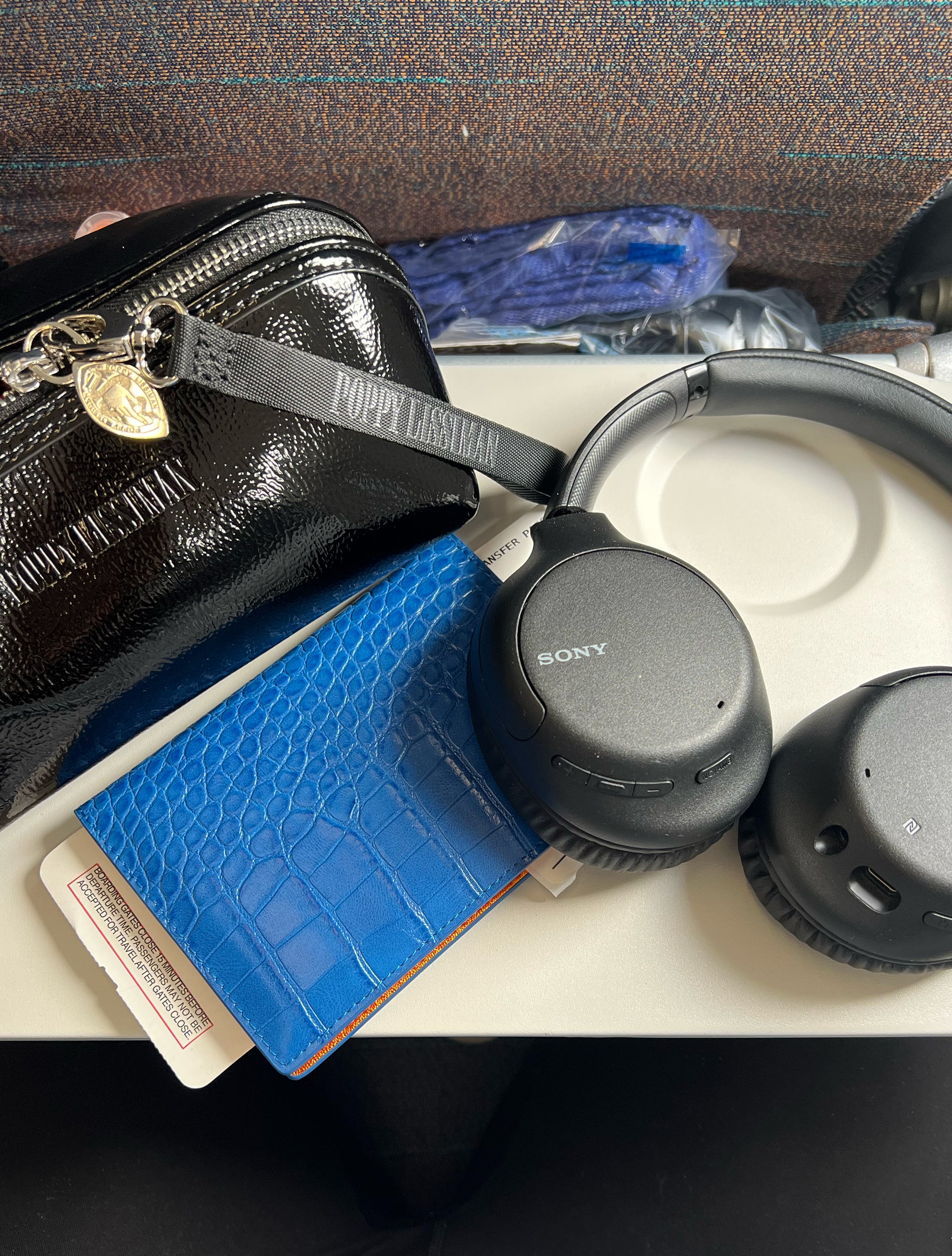 Skip Passport Holder - Electric Blue - Image 4