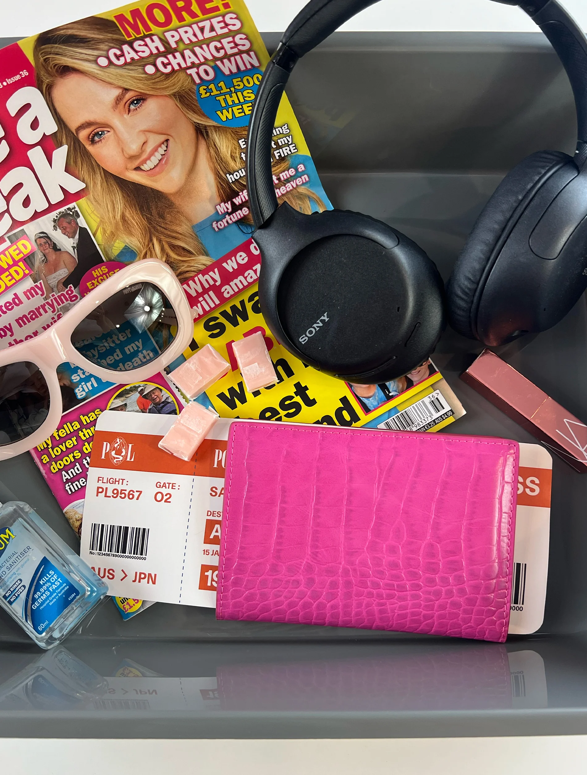 Skip Passport Holder - Pink - Image 4