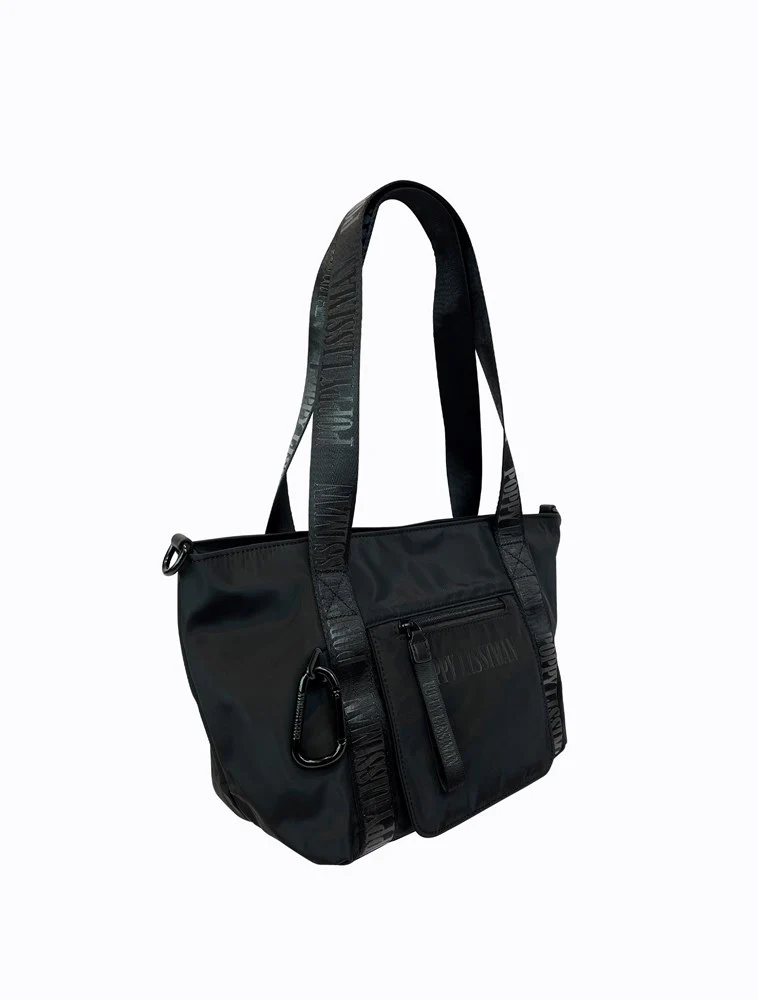 Skutty Flap Small Tote - Black - Image 3