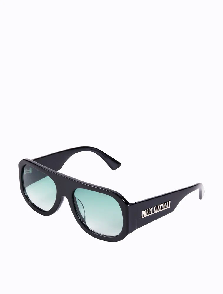 Spruce Aviators - Black/Green Gradient - Image 2