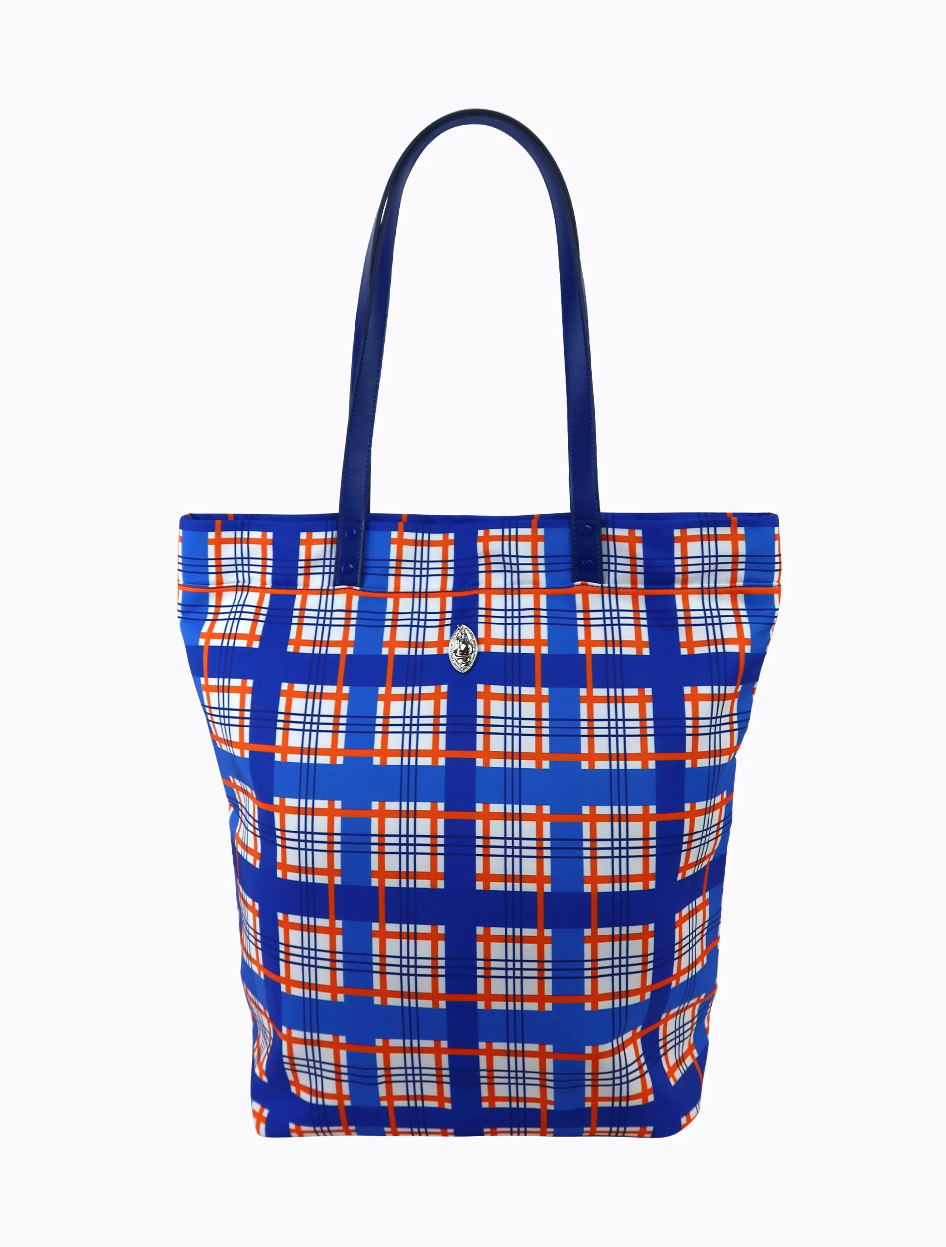 Tarnation Tote - Blue Tartan - Image 3