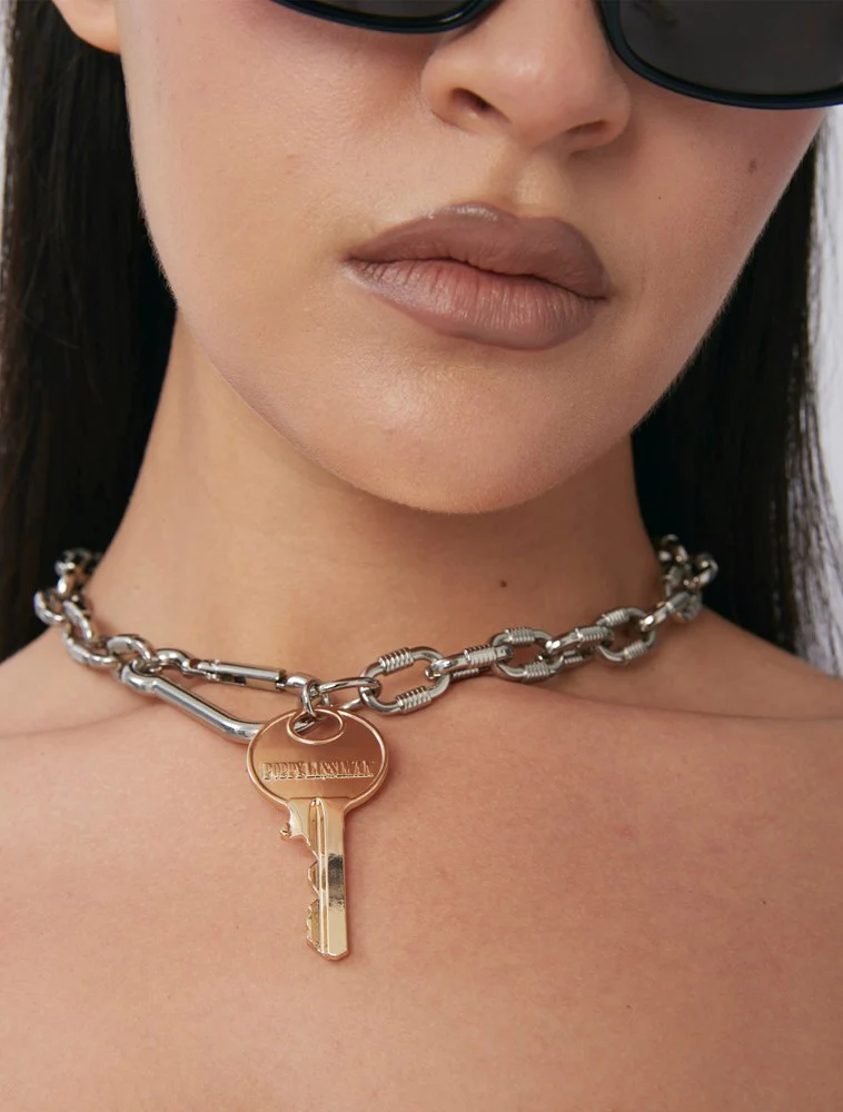 Unlock Necklace - Silver / Gold - Image 3